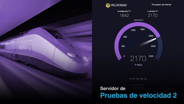 Portada de Servidor de pruebas de velocidad 2