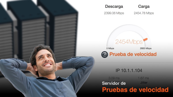 Portada de Servidor de pruebas de velocidad