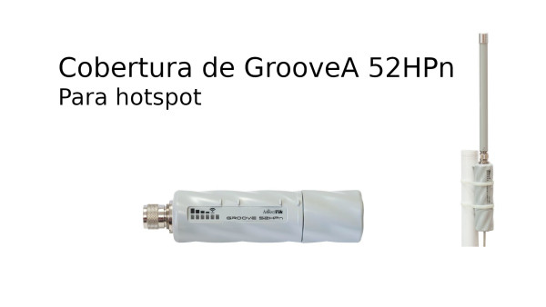 Portada de Resultados de pruebas de cobertura de RBGrooveA-52HPN como AP para Hotspot a 9 mts de altura